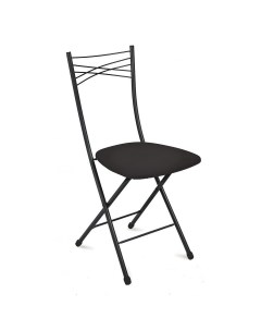 Складной стул со спинкой для кухни из экокожи ССН1 8 Nika