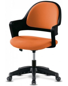 Ортопедическое кресло A0022 черно оранжевое Dsp