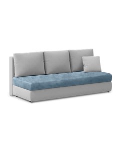 Чехол на сиденье дивана еврокнижка Бруклин серо голубой Виктория хоум декор