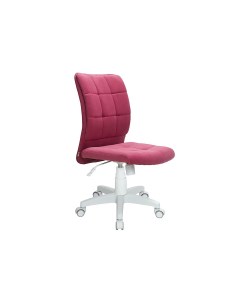 Детское компьютерное кресло КР 555 белый пластик розовое Кресловъ
