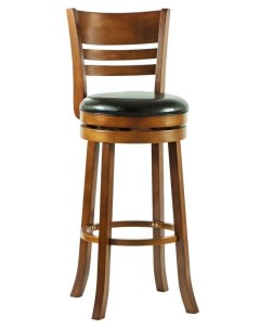 Барный стул WILLIAM BAR LMU 9393 black коричневый черный Империя стульев