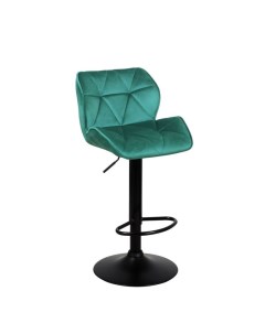 Барный стул КРИСТАЛЛ WX 2583 green черный зеленый Империя стульев