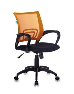 Компьютерное кресло CH 695N OR TW 11 черный оранжевый Бюрократ