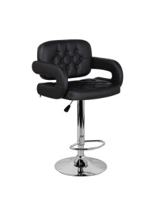 Барный стул Tiesto WX 2927 black хром черный Империя стульев