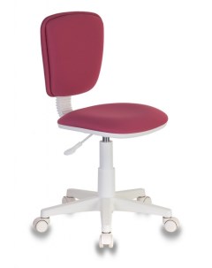 Кресло детское CH W204NX на колесиках ткань розовый ch w204nx 26 31 Бюрократ