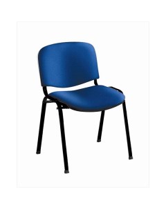 Стул UA_EChair Rio ИЗО чёрн ткань синяя С 6 ТК 9 Easy chair