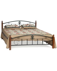 Кровать Румба AT 203 Queen Size 160 200 см металлические ламели Tetchair
