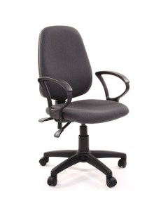 Кресло офисное 318 серое ткань пластик 506144 Easy chair