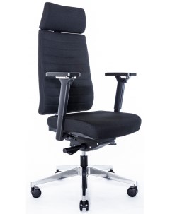 Эргономичное офисное кресло Profi Trona 1702 18H черное ткань Falto