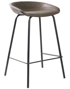 Полубарный стул Loft FR 0454 коричневый черный Bradex