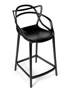 Полубарный стул Masters FR 0132 черный Bradex