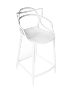 Полубарный стул Masters FR 0131 белый Bradex