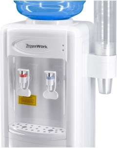 Кулер для воды 10 LR компрессорное охлаждение белый Aqua work