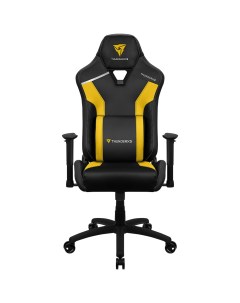 Кресло компьютерное игровое TC3 MAX Bumblebee Yellow Thunderx3