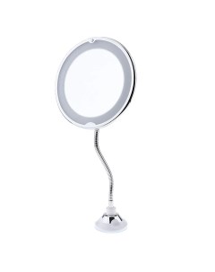 Косметическое гибкое зеркало для макияжа с подсветкой Flexible Mirror Urm