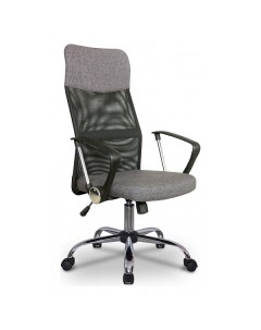 Кресло компьютерное Chair 8005F серый Riva