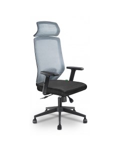 Кресло компьютерное A755 серый черный Riva chair
