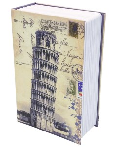 Книга сейф Пизанская башня 18 см Hittoy