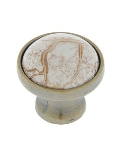 Ручка кнопка Ceramics 020 керамическая цвет бронза Nobrand
