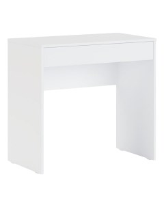 Стол письменный прямоугольный с ящиком белый 80 x 75 5 x 45 см Алисия