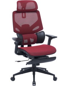 Кресло CS CHR MC01 RD красный сет эко кожа с подголов крестов пластик Cactus