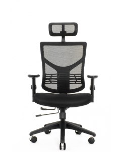 Кресло компьютерное Expert Star Office STE MF01S Т 01 черная сетка каркас черный Falto