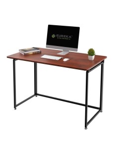 Складной письменный стол для компьютера ERK FT 43T с шириной 109 см Teak Eureka