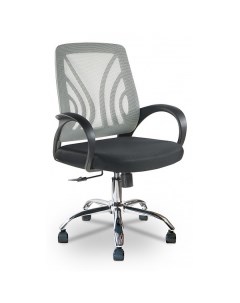 Кресло офисное 8099E серый черный Riva chair