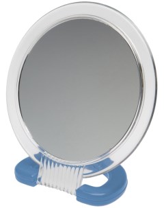 Зеркало Beauty настольное синего цвета 230x154 мм MR110 Dewal