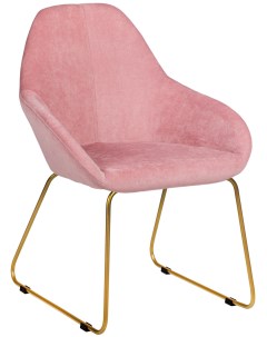 Кресло Kenya розовый Линк Золото Helvant