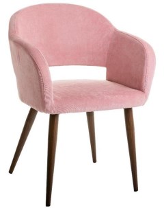 Кресло Restar розовый Темный Орех Helvant