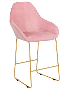 Кресло бар Kenya розовый Линк Золото Helvant