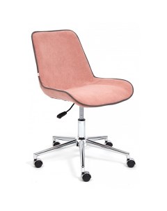Кресло офисное TetChair pink flock Style
