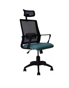 Кресло офисное ЯрКресло Кр47А ТГ ПЛАСТ К65 ткань Крафт лазурный Nobrand