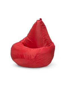 Кресло мешок пуфик груша размер XXL красный оксфорд Onpuff