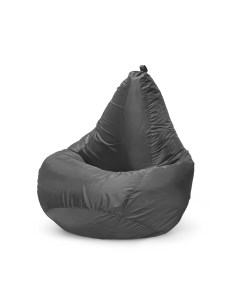 Кресло мешок пуфик груша размер XXL серый оксфорд Onpuff