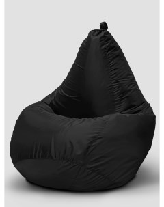 Кресло мешок пуфик груша размер XXXXL черный оксфорд Onpuff