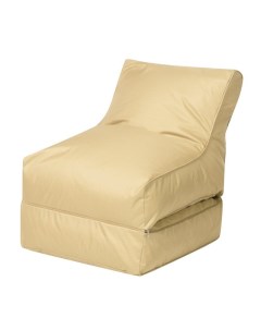 Кресло Лежак Раскладной Бежевый Dreambag