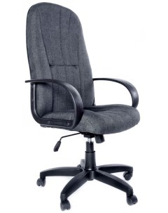 Кресло офисное 898 ткань темно серая Евростиль