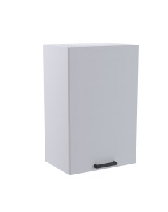 Навесной кухонный шкаф Софт В 40 Серый Софт фактурный 400 300 700мм Pdm
