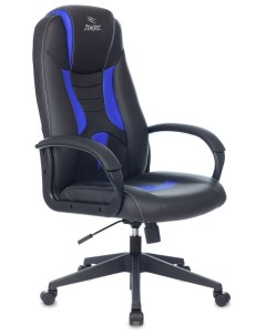 Кресло для геймеров 8 чёрный синий Zombie