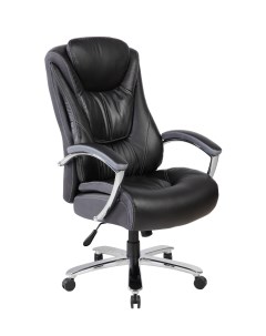 Компьютерное кресло RCH 9373 Черная экокожа Riva chair