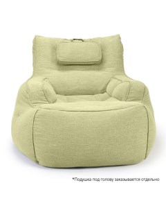 Современное кресло для отдыха aLounge Tranquility Armchair Lime Citrus шенилл Ambient lounge