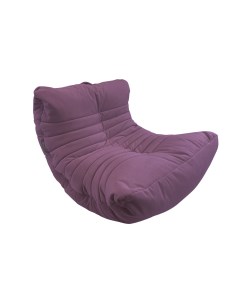 Кресло мешок нового формата aLounge Acoustic Sofa Sakura Pink велюр фиолетовый Ambient lounge