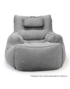 Современное кресло для отдыха aLounge Tranquility Armchair Black Sapphire шенилл Ambient lounge