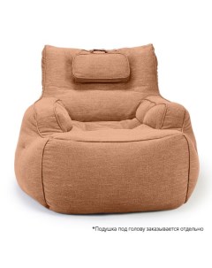 Современное кресло для отдыха aLounge Tranquility Armchair Terra Cocta шенилл Ambient lounge