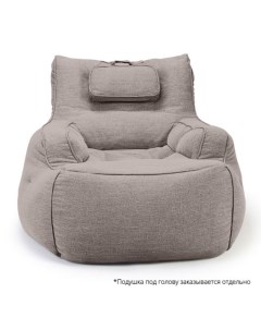 Современное кресло для отдыха aLounge Tranquility Armchair Hot Chocolate шенилл Ambient lounge