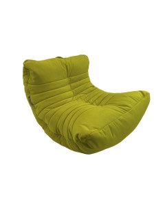 Кресло мешок нового формата aLounge Acoustic Sofa Lime Citrus велюр салатовый Ambient lounge