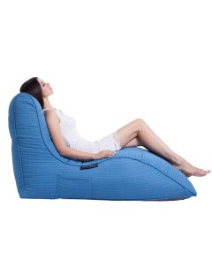 Кресло шезлонг Avatar Sofa Oceana голубой оксфорд садовая уличная мебель Ambient lounge