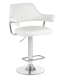 Барный стул CHARLY LM 5019 white хром белый Империя стульев